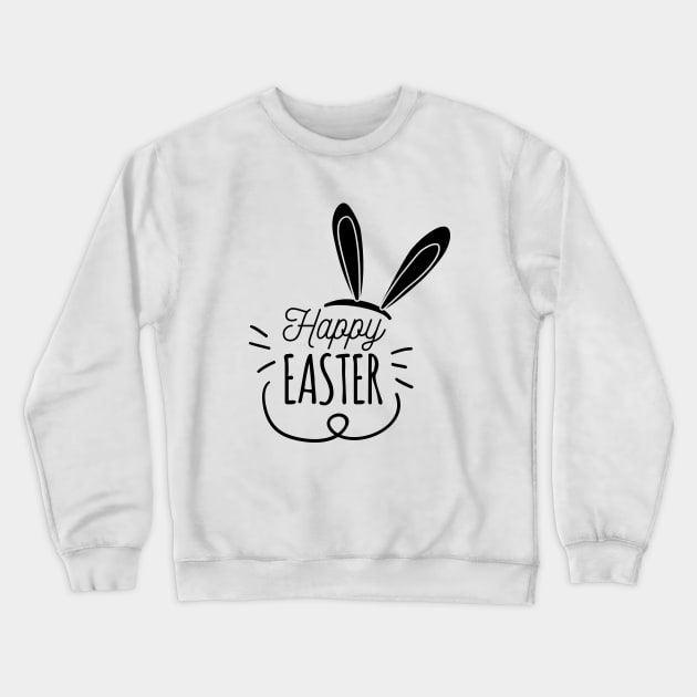 Easter Bunny  | Funny Happy Easter | Easter Happy Bunny | Easter Eggs | Hoppy Easter | Funny Happy Easter |   Happy Easter | Egg Hunt Crewneck Sweatshirt by johnii1422